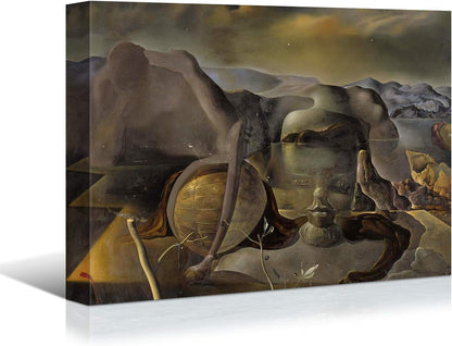 Surreal Elegance: Gallery-Wrapped Dalí Canvas by Brusheslife