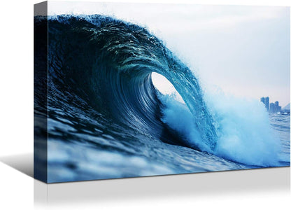 Brusheslife Seascape Art: Canvas Prints of Sea Waves and Beach Delights