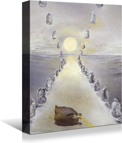 Surreal Elegance: Gallery-Wrapped Dalí Canvas by Brusheslife