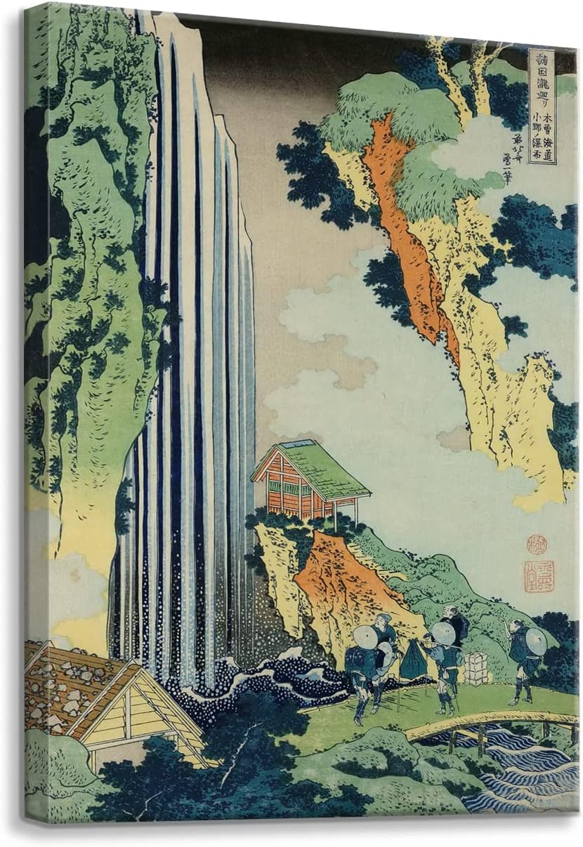 Brusheslife Canvas Art: Hokusai's Eight Views of Edo Reproduction