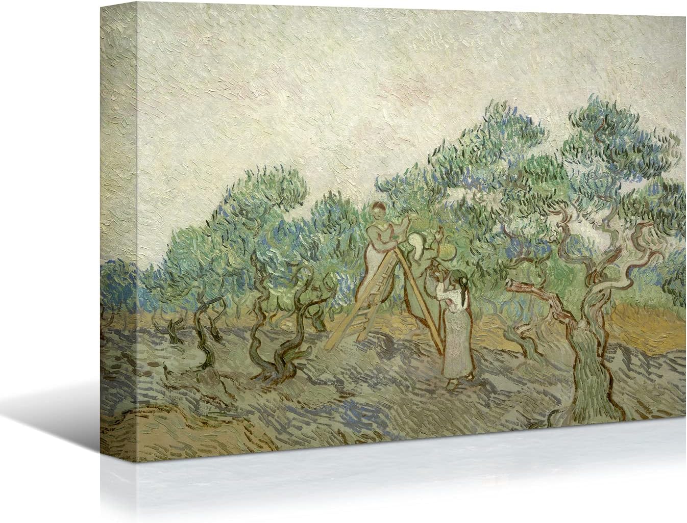 Brusheslife Almond Blossom Art: Van Gogh's Floral Masterpiece on Canvas