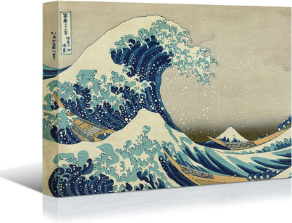 Brusheslife Canvas Art: Hokusai's Eight Views of Edo Reproduction