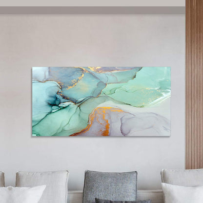 abcdtract Marble Canvas by Looife - Gallery Wrapped Artwork for a Bold Living Room or Bedroom