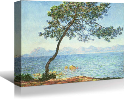 Classic Monet for Your Wall: Brusheslife Canvas Art of Vetheuil Landscape