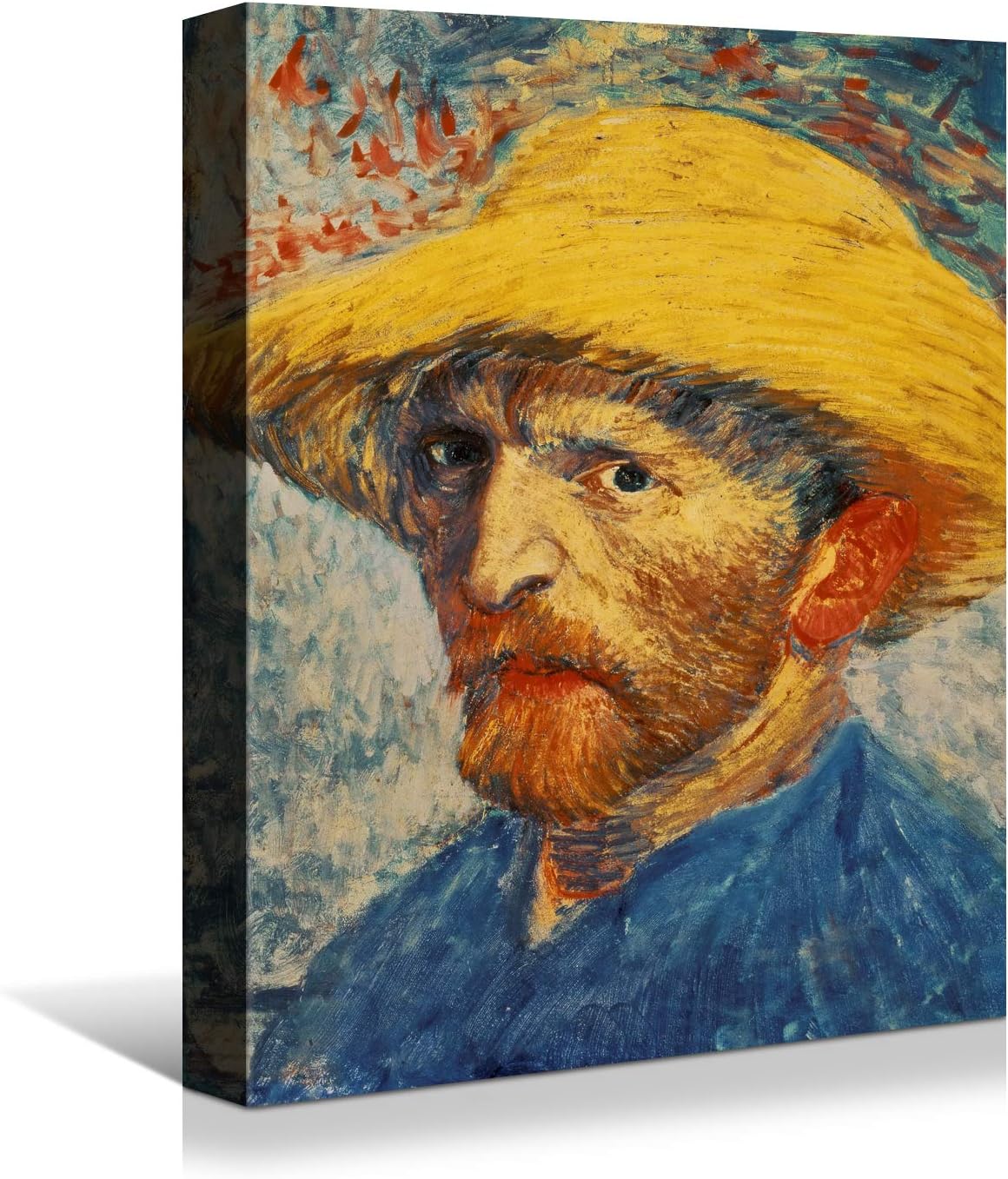 Brusheslife Starry Night: Van Gogh's Masterpiece on Gallery-Wrapped Canvas