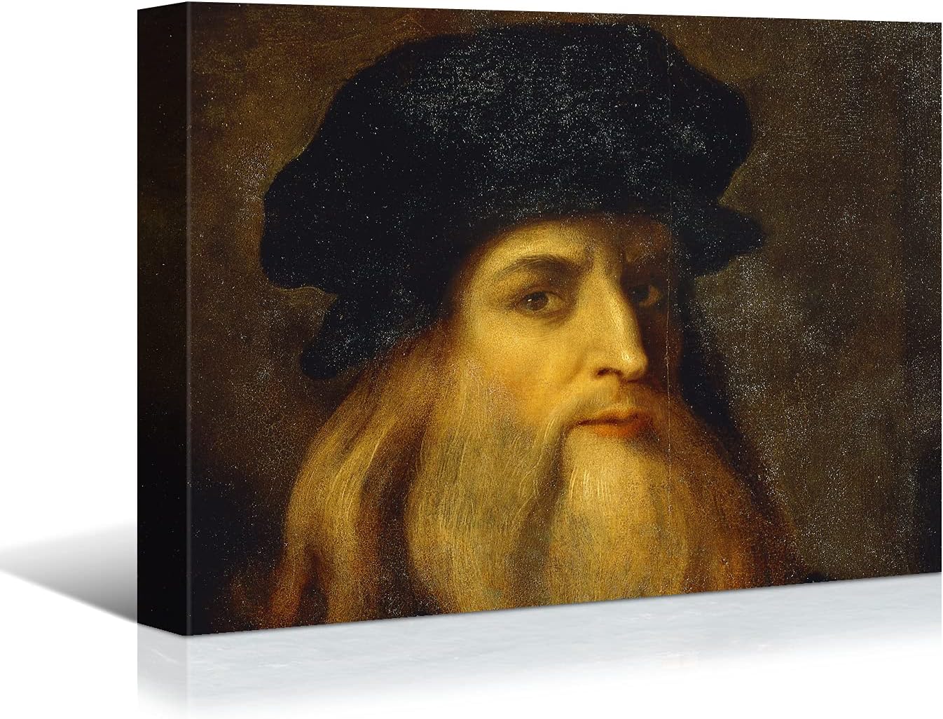 Ready to Hang Classic: Brusheslife Canvas Wall Art of Raphael's Portrait