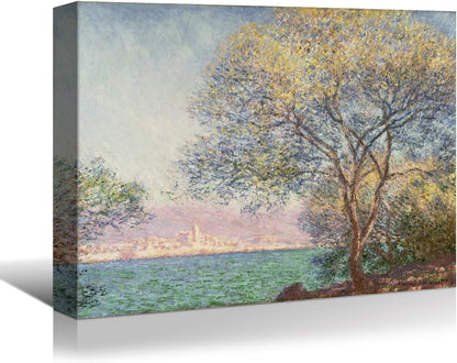 Brusheslife Canvas Art: Monet's Green Forest by the Seine Reproduction