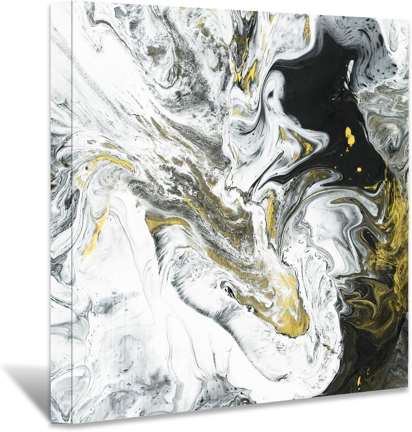 Elegant Stone Texture by Brusheslife - Abstract Canvas Art for Living Room, Bedroom, and Office