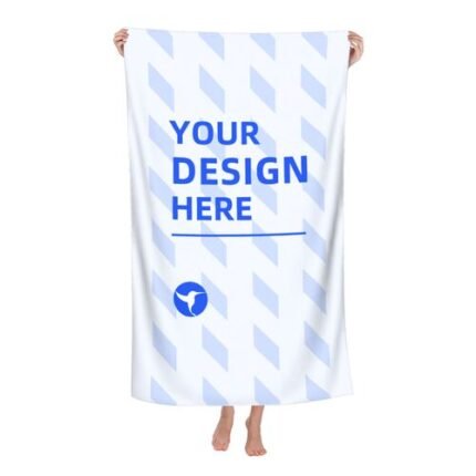 Microfiber Beach Towel-Portrait