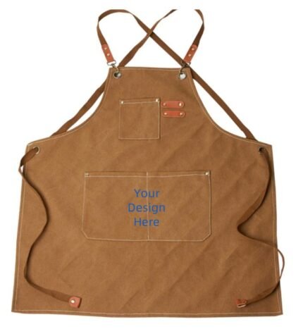 Apron Custom Made In Lower Pocket